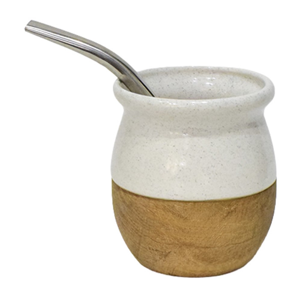 Mate Madera Cerámica Loekemeyer, código 256