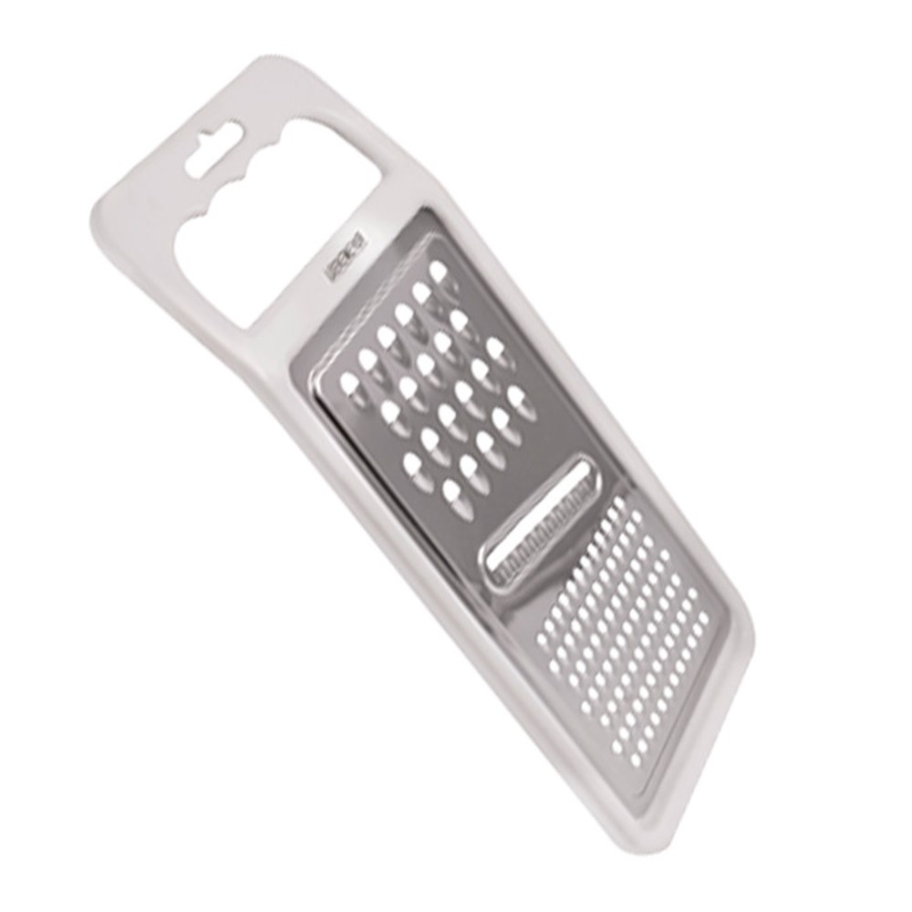 Rallador Plano 3 Usos acero inoxidable Loekemeyer, código 328E