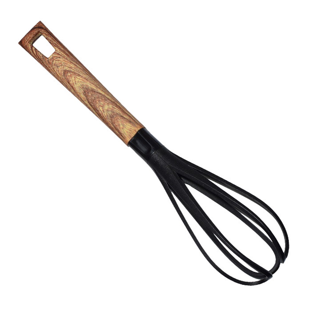 Batidor Pera Nylon mango Madera Loekemeyer, código 937E